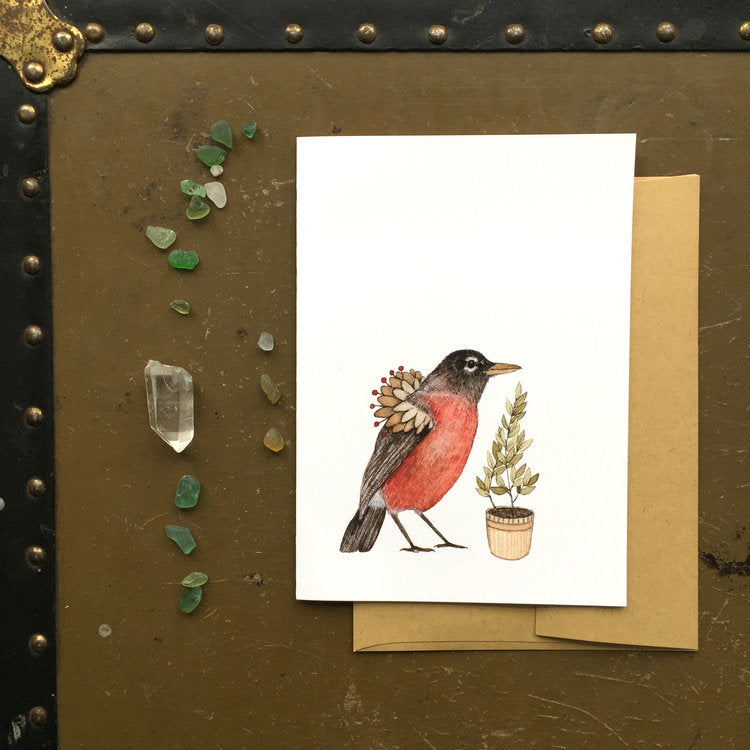Robin -Critters and Plants