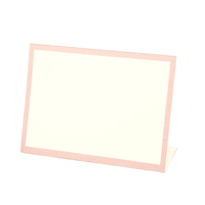 The Pink frame place card perfect  to use with the peonies in bloom placemat.