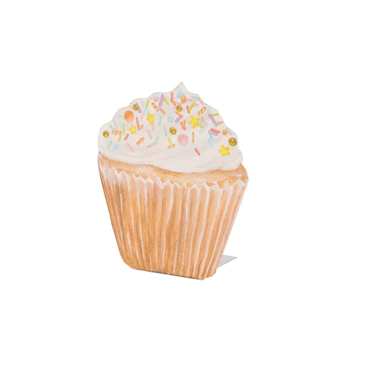 life-sized Cupcake Place Card, but you can use it as the perfect party place setting accessory. 