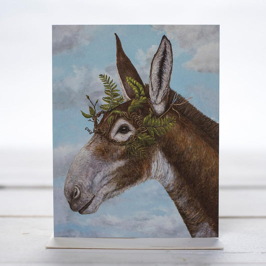 Mule Masquerade Card