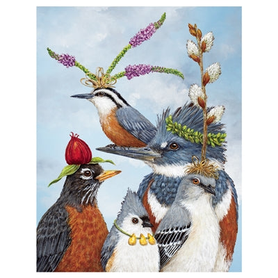 Party Friends Card - Hidden Lake Garden Home