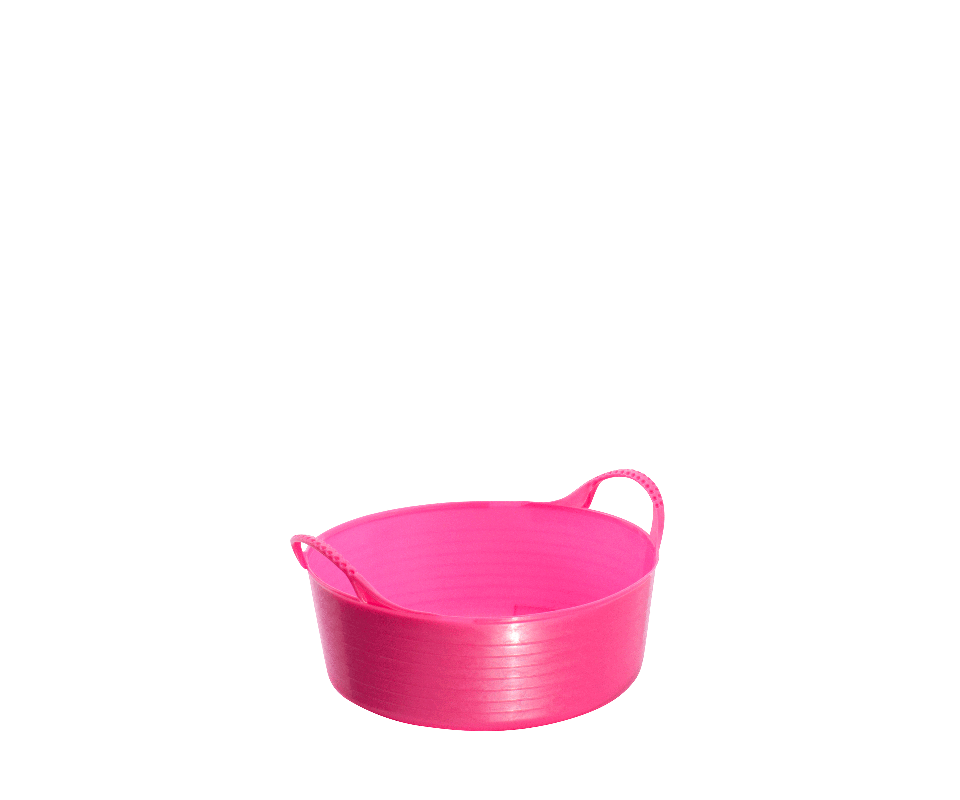 The Pink Extra Small Tub Trug. It is flexible, strong and durable for home , and garden use.