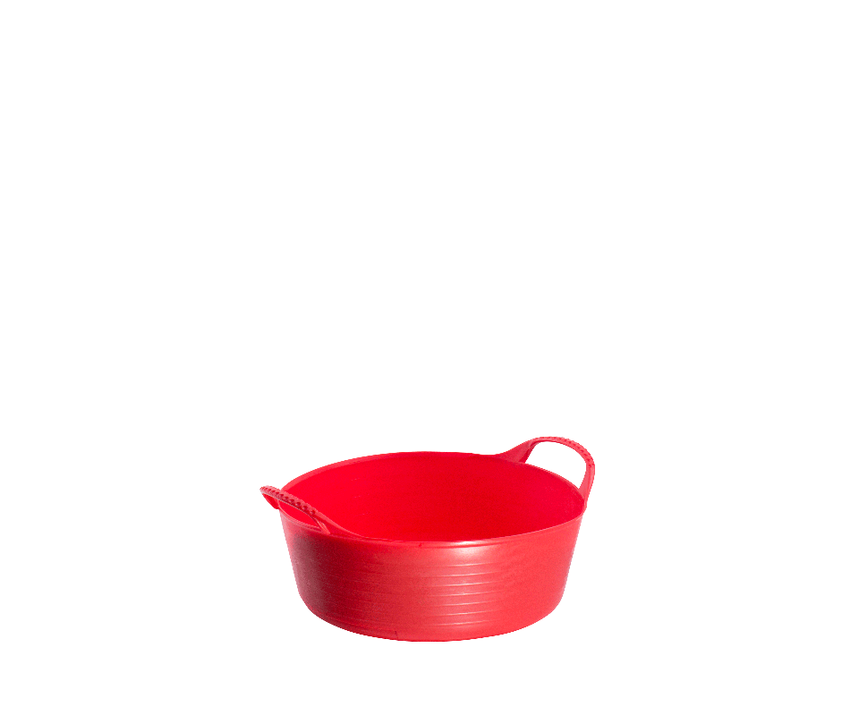 The Red Extra Small Tub Trug. It is flexible, strong and durable for home , and garden use.