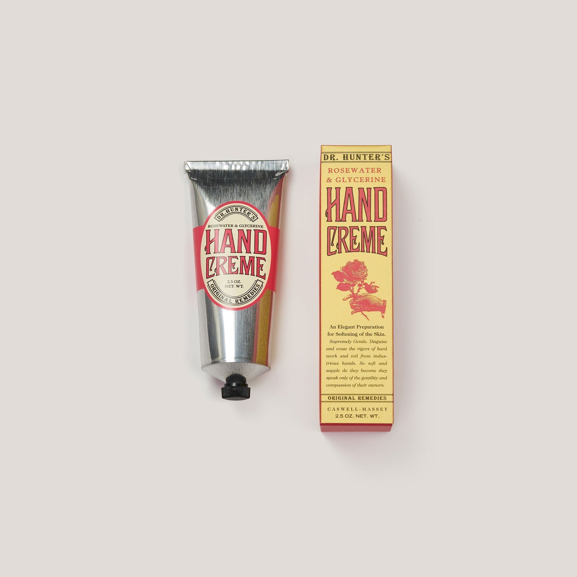 Dr. Hunters Rosewater & Glycerine Hand Creme - Hidden Lake Garden Home