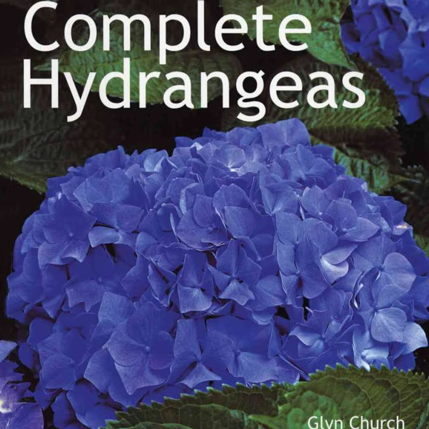 a picture of the cover of the Complete Hydrangeas Book