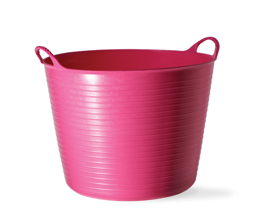 Large Gorilla Color Tub Trugs in Pink.