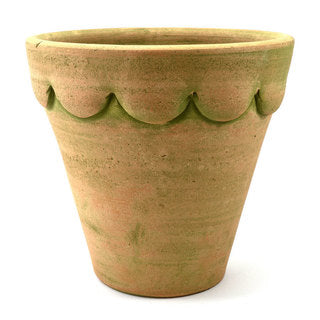 The Orleans Planter in Verdi Green and Natural.