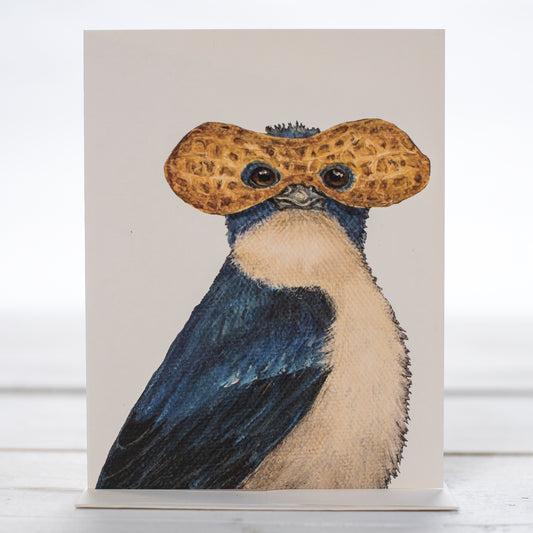 Lance Tree Swallow Greeting Card