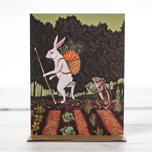 Harvest Friends Greeting Card